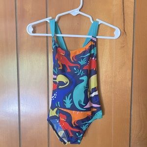 Mini Boden Dino Swimsuit